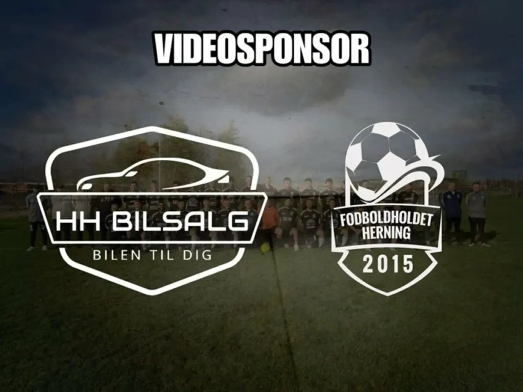 HH Bilsalg er videosponsor for Fodboldholdet Herning